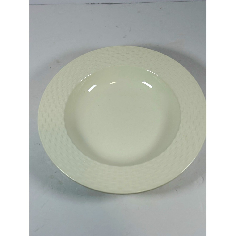 Pagnossin White Ironstone Round Bowl 10in Made in Italy